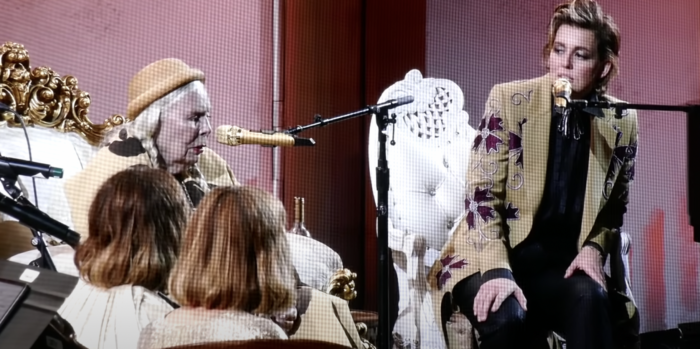 Watch: Joni Mitchell Shines in Unexpected Appearance at Brandi Carlile’s Hollywood Bowl Concert